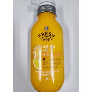 프레시팝 만다린유자 비듬 케어 샴푸 만다린 앤 유자, 500ml, 3개