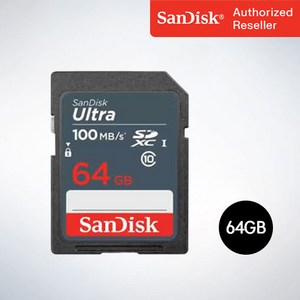 샌디스크 SD메모리카드 SDXC ULTRA 울트라 DUNR 64GB, 64기가