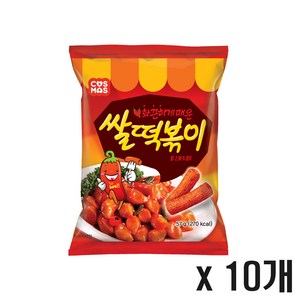 코스모스제과 쌀떡볶이, 50g, 10개