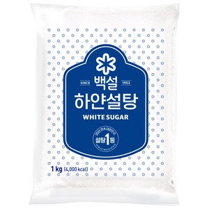 백설 하얀설탕, 1kg, 1개