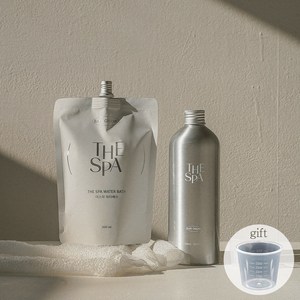 더스파 워터배쓰 버블입욕제 500ml (계량컵증정), 리필팩, 1개
