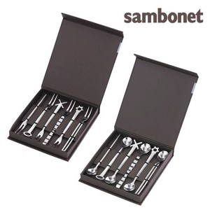 아트박스/삼보넷 [삼보넷]칵테일티스푼포크 (6P세트), B타입-과일포크세트(6P), 1개