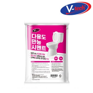 브이텍 다용도 만능 백 시멘트 1Kg, 2개