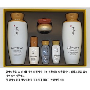 설화수 자음 2종 기초세트(20년9월신제품)(옵션확인필수), 설화수 자음2종 기초세트+ 선물포장, 1개