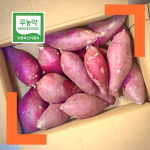 파머스넷 세척 무농약 꿀고구마 정품, 5kg 중상 (60~120g), 1개