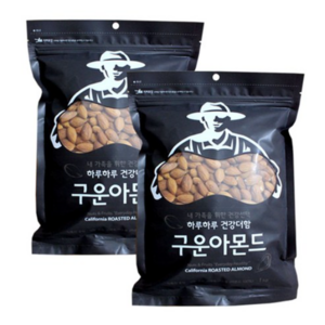 백앤 넛츠팜 구운아몬드 1kg 2개