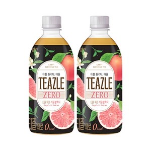 티즐 제로 자몽블랙티, 500ml, 40개