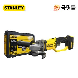 [스탠리] SCG400K / 20V MAX 5인치 충전 그라인더 본체 + 케이스, 1개