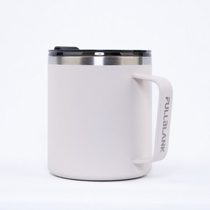 [풀블랭크] 베이직 블링 머그 스텐 보온 보냉 컵 420ml 4종 택1, 아이보리, 1개
