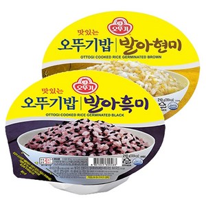오뚜기 발아현미 210g 12개+찰현미밥 210g 12개
