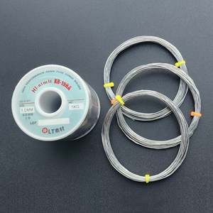 LT소재 알미납 KR-19RA 1.0mm 5M (알루미늄 니켈 SUS와이어 18650 단자 DIY 땜용) 주문제작 알미트 Almit, 1개