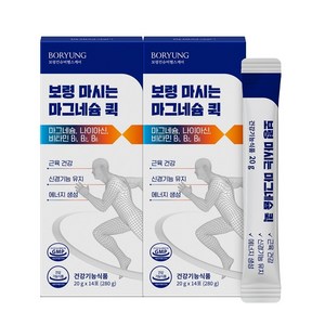 보령 마시는 글루콘산 액상 마그네슘 퀵, 280g, 2박스