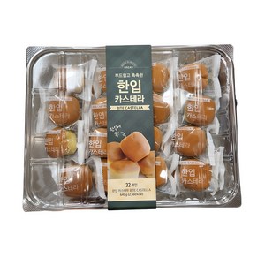 트레이더스 부드럽고 촉촉한 한입카스테라 640g, 20g, 32개