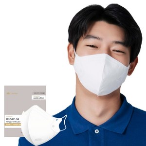 키리아 KF94 파스텔에디션 2D 새부리 슬림대형 컬러마스크 100매, 키리아 슬림대형, 화이트 100매