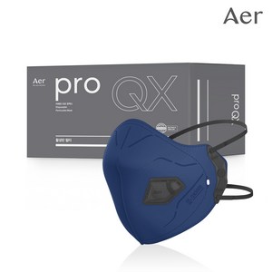 아에르 Po QX300S (프로 큐엑스) 특급 방진마스크 1BOX (10개입) / 냄새제거용 활성탄 첨가/산업용 공사현장 분진 석면 해체 작업용, 아에르 PRO QX300S 특급 방진 (다크블루), 1개, 10개입