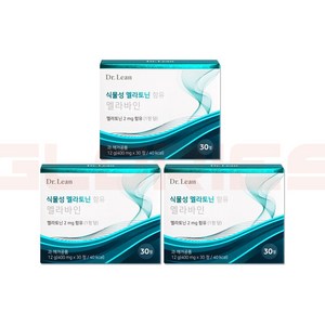 닥터린 멜라바인 멜라토닌 2mg 함유 식물성 메라토닌, 30정, 3세트