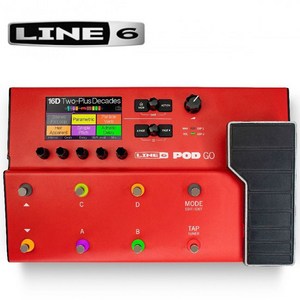 Line6 - POD GO Edition / 라인식스 멀티이펙터 (Red), *, *