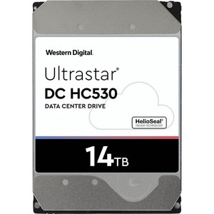 울트라스타 Ultrastar DC HC530 14TB SATA CMR 헬륨 웨스턴디지털, 14 TB