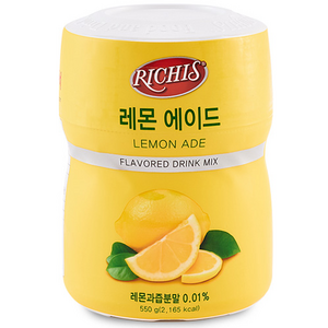 동서 리치스 레몬 에이드 550g 2개세트, 1개입, 2개