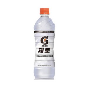 롯데칠성 게토레이 제로, 24개, 600ml