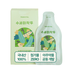 트루바이탈 수세미작두 비염에 좋은 국내산 수세미 작두콩 엑기스 어린이비염, 15개, 30g