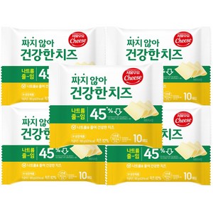 서울우유 짜지않아 건강한치즈, 5개, 180g