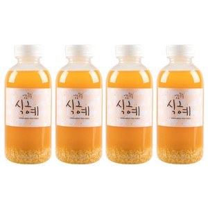 믿고 마시는 수제 얼음동동 식혜 호박식혜 택1, 03얼음동동 호박식혜 500ml 4개, 4개, 500ml