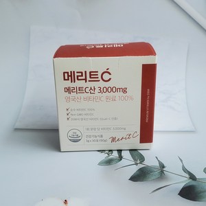 휴온스 메리트 C산 영국산 비타민C 원료 3000mg 1박스(30포), 90g, 1개