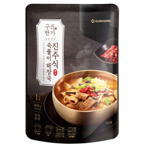 아워홈 구씨반가 진주식 속풀이 해장국, 400g, 1개