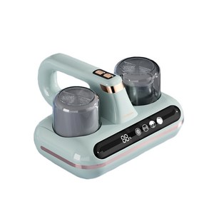 YINCHEN UV무선 자외선 소독 침대 용품 먼지 청소기 강력 진드기 제거기, 라이트 그린