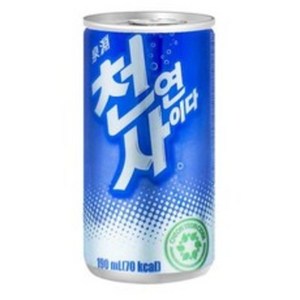 천연사이다, 190ml, 60개