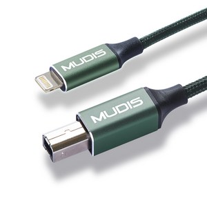 뮤디스 USB B to 8핀 케이블, 3m, 1개