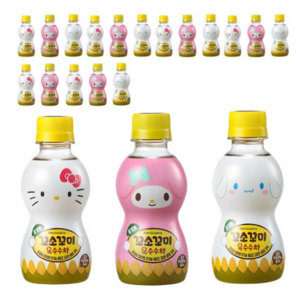 광동 유기농 꼬소꼬미 옥수수차 랜덤발송, 200ml, 20개