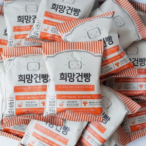 고소한 저칼로리 간식 단백질 프로틴 건빵 희망건빵, 40g, 10개