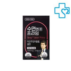 그린스토어 수면엔 프라임 미강 주정 추출물 30정 60정 [약국정품], 1개