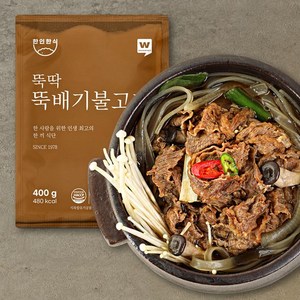 [KT알파쇼핑][한인한식] 뚝딱 뚝배기 불고기 400g X 3팩, 3개