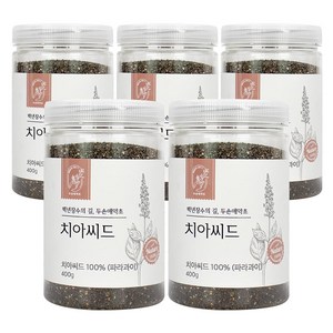 두손애약초 치아씨드 400g 5개 2kg