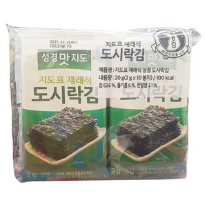 팔도맛쟁이 성경김 재래식 미니 도시락김, 2g, 30개