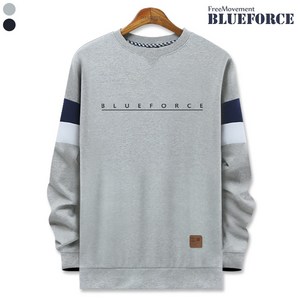 블루포스 멜즈 맨투맨 긴팔티셔츠 커플셔츠 오버핏