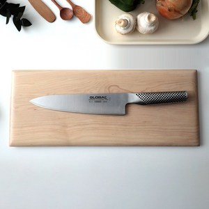 [정품] 글로벌나이프 G-2 쿡스나이프 메인식도 20cm 셰프나이프 평생 AS, 실버