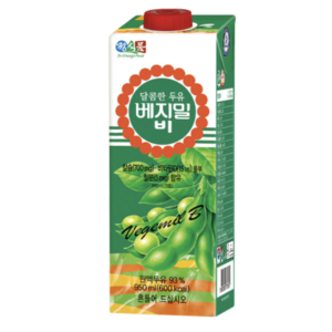 베지밀 달콤한 두유 B, 950ml, 6개