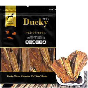 수제명가 치석제거 오리오돌뼈 3p+3p 합계6p 100g, 오리 오돌뼈3p+3p 총6개
