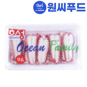 원씨푸드 초밥용 쭈꾸미 8gX20미(160g) 히라끼, 1개, 160g