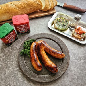 [살루메리아] 남미식 파프리카 소시지 초리조 아르헨티노 (Choizo Agentino) 수제 소시지 300g, 1개
