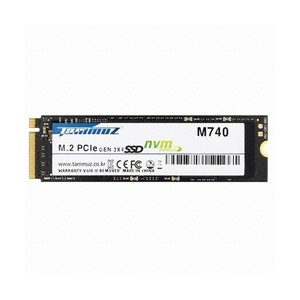 타무즈 타무즈 M740 M.2 NVMe 벌크 (256GB) 빠른 배송 ~DJ