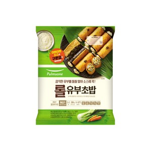 [풀무원] 롤유부초밥(280g 2~3인분), 280g, 10개