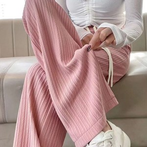 여성용 데일리 팬츠 허리밴딩 일자핏 꾸안꾸 출근룩 추천 가변운 구름 일자 팬츠 (3278)