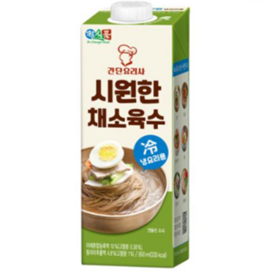 정식품 간단요리사 시원한 채소육수 950ml, 6개