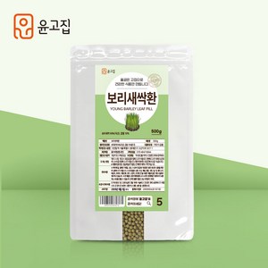 윤고집 보리새싹환, 500g, 1개