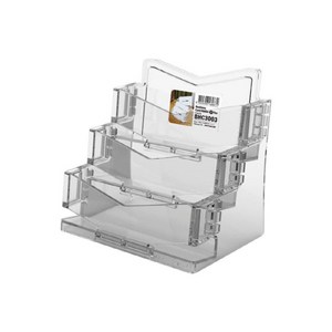 명함꽂이(아이홀더)3단_4520, 투명, 1개